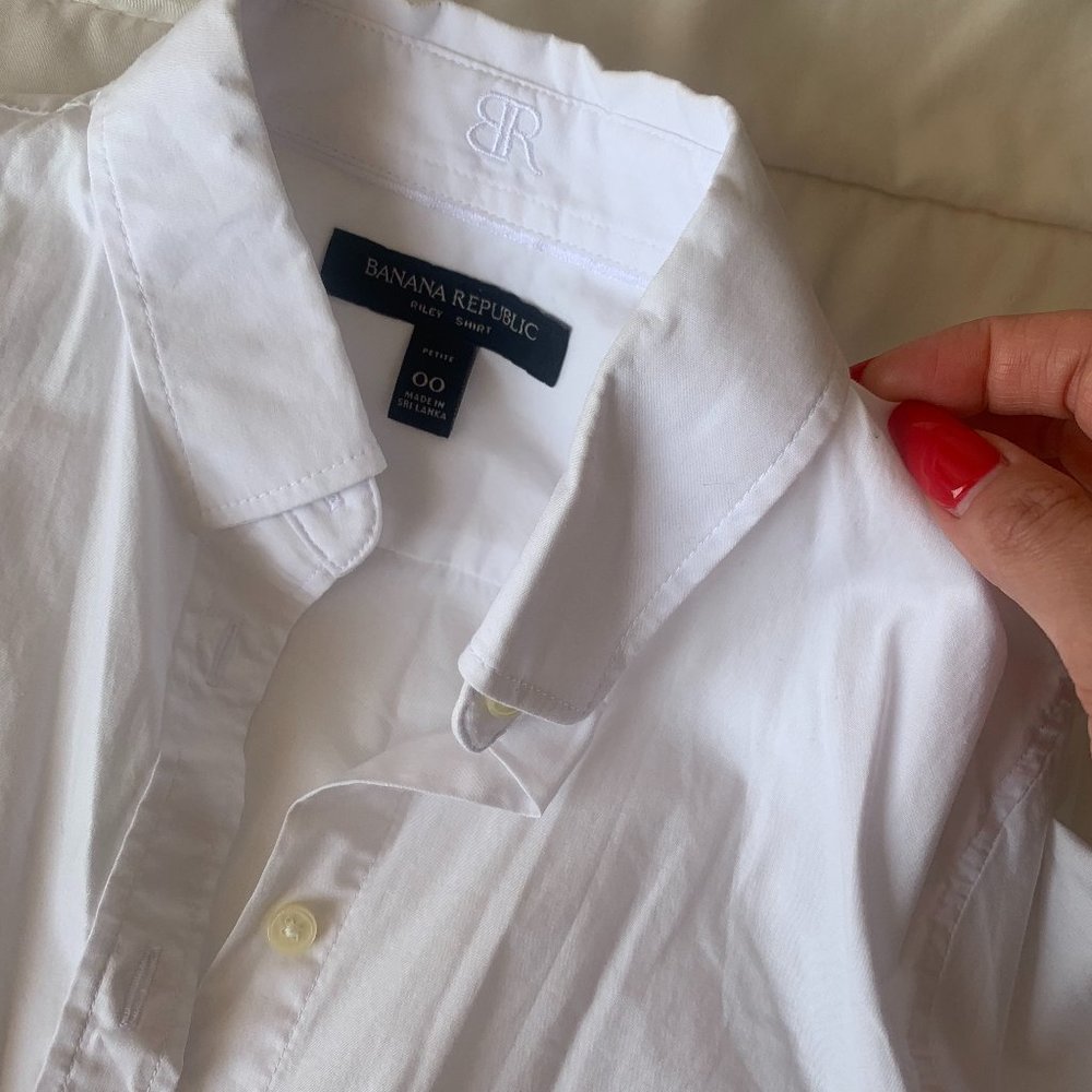 banana republic shirt 00 skiny